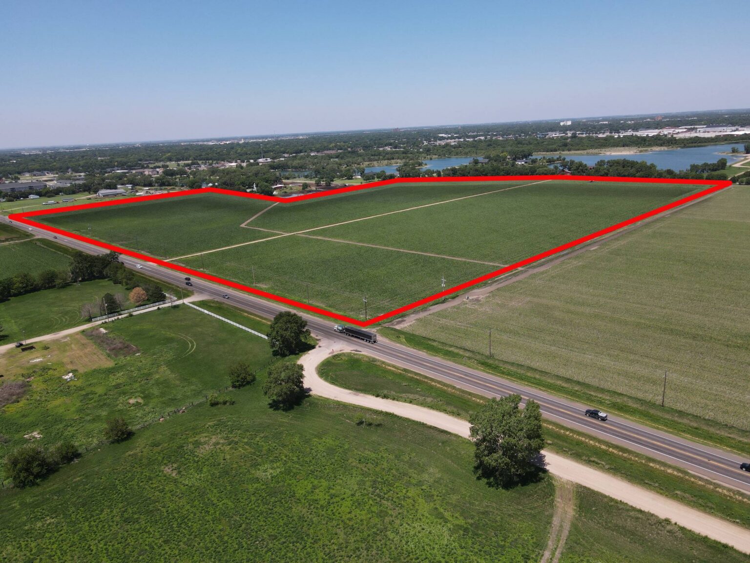 Prime Development Land Along Highway 34 – Grand Island, Nebraska